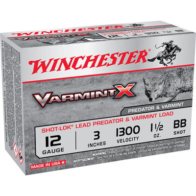 Winchester Shotshells Varmint-X 12 Gauge 3in Bucks