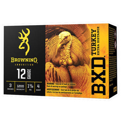 Browning Shotshells BXD Extra Distance Turkey 12 G