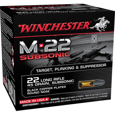 Winchester Ammo M-22 Subsonic 22 Long Rifle (LR) 4