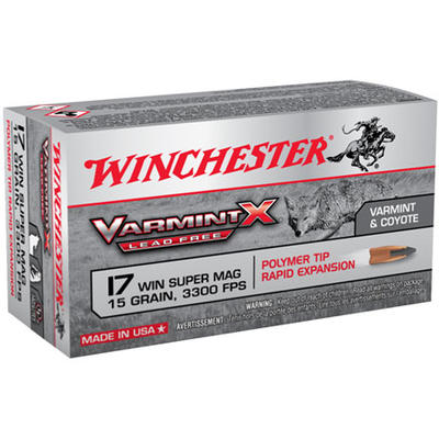 Winchester Rimfire Ammo Varmint-X 17 Winchester Su