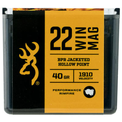 Browning Rimfire Ammo BPR .22 Magnum (WMR) 40 Grai
