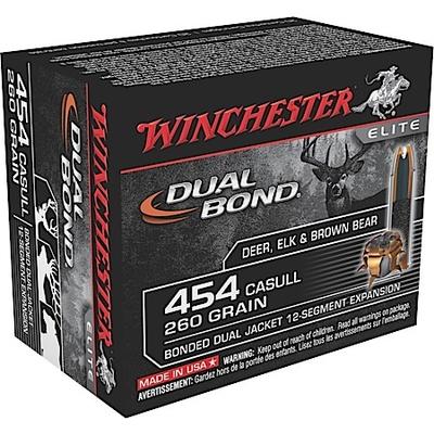 Winchester Ammo Elite Dual Bond 500 S&W JHP 35