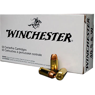 Winchester Ammo Best Value 40 S&W JHP Bonded 1
