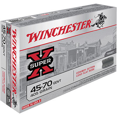 Winchester Ammo Super-X 45-70 Government Lead Flat