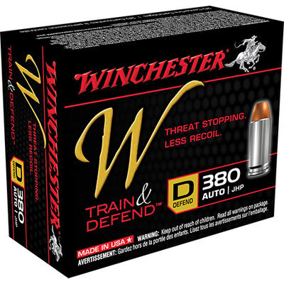 Winchester Ammo Defend 38 Special JHP 130 Grain 20 Winchester Ammo Defend 38 Special JHP 130 Grain 20