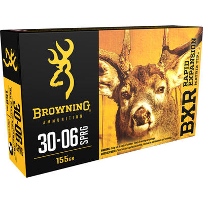 Browning Ammo BXR Rapid Expansion 30-06 Springfiel