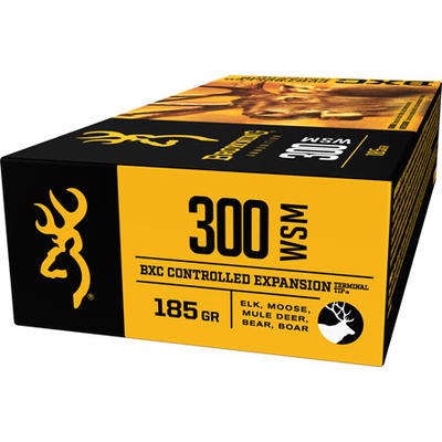 Browning Ammo BXC Controlled Expansion 300 WSM 185