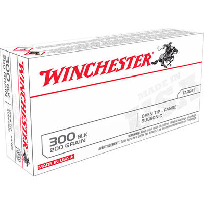 Winchester Ammo USA 300 Blackout 200 Grain FMJOT 2