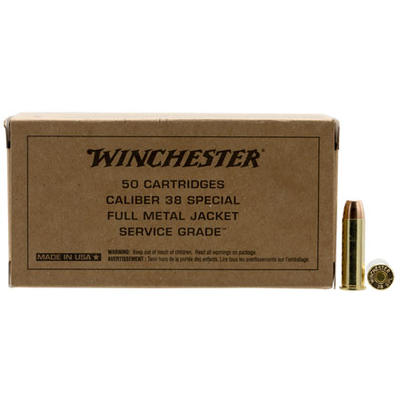 Winchester Ammo Service Grade 38 Special 130 Grain