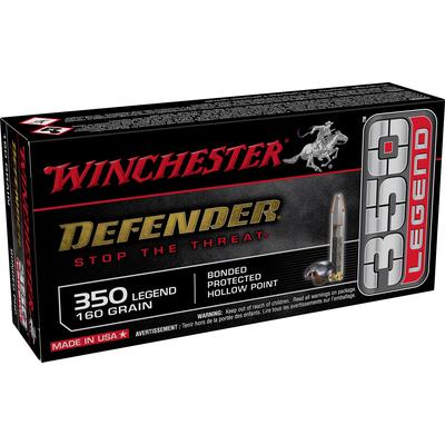 Winchester Ammo Defender 350 Legend 160 Grain Bond