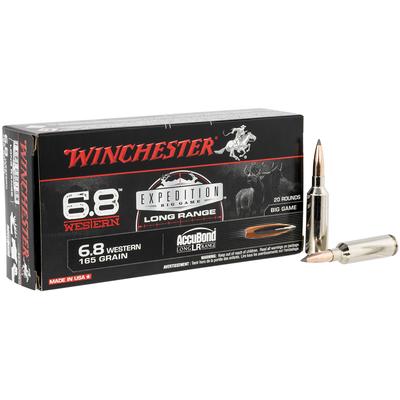 Winchester Ammo Expedition Big Game 6.8 Western 16