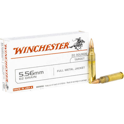 Winchester Ammo USA 5.56x45mm (5.56 NATO) 62 Grain