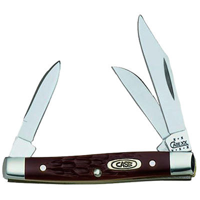 Case Knife Stockman Small Folder Stainless Clip/Pe