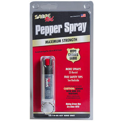 Sabre Self Defense Spray Pepper Spray Hand Strap .