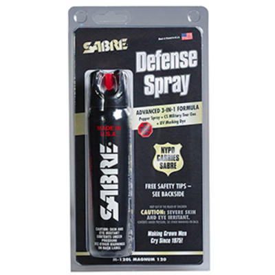 Sabre Magnum Self Defense Pepper Spray 6-3/8in Tal