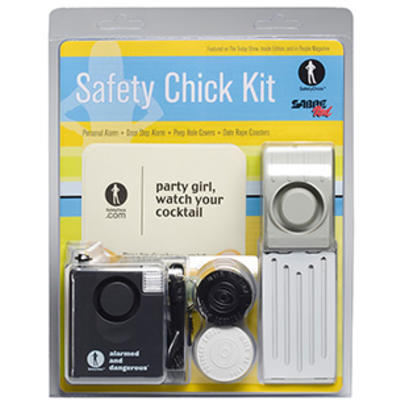 Sabre Safety Chick Kit Date Rape 3 Coasters/2 Alar