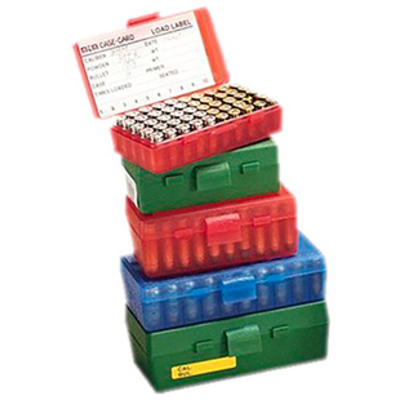 MTM Utility Box 50 Rounds Pstl BX 25A-32LC Green [