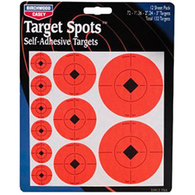 Birchwood Casey Target Spots Assortment 72-1/36-2