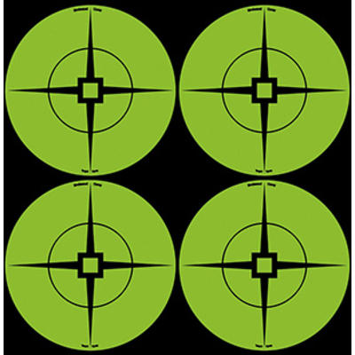 Birchwood Casey Target Spots 6in Green Crosshair S