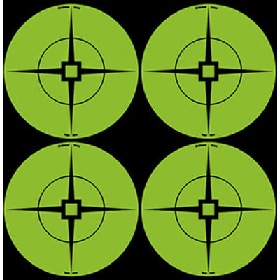Birchwood Casey Target Spots 6in Green Crosshair S