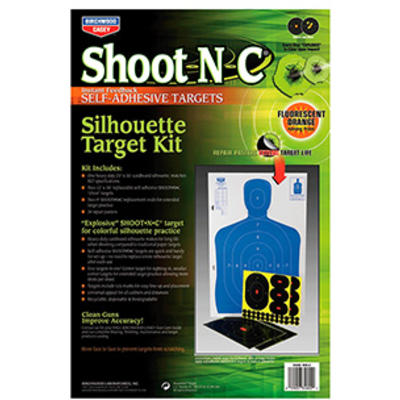 Birchwood Casey Shoot-N-C Silhouette Target Kit 1