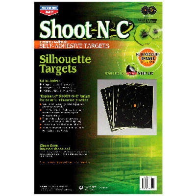 Birchwood Casey Shoot-N-C Silhouette 12x18 5-Pack