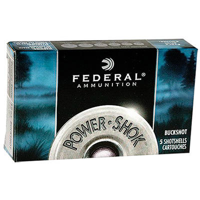 Federal Shotshells Power-Shok 12 Gauge 3in 41 Pell