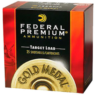 Federal Shotshells Gold Medal 12 Gauge 2.75in 1-1/
