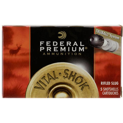 Federal Shotshells Vital-Shok 20 Gauge Rifled Slug