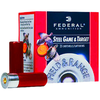 Federal Shotshells Field & Range Steel 12 Gaug