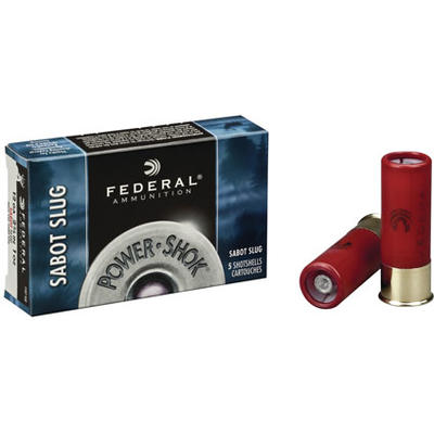 Federal Shotshells 12 Gauge 2.75in 1oz Sabot HP Sl Federal Shotshells 12 Gauge 2.75in 1oz Sabot HP Sl