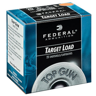 Federal Shotshells Top Gun Target 20 Gauge 2.75in