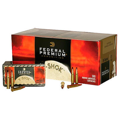 Federal Rimfire Ammo V-Shok .22 Magnum (WMR) Speer