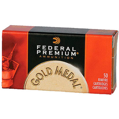 Federal Rimfire Ammo Gold Medal HV Match .22 Long