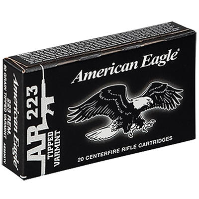 Federal Ammo American Eagle 22-250 Remington 50 Gr Federal Ammo American Eagle 22-250 Remington 50 Gr