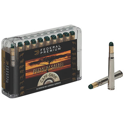 Federal Ammo Cape-Shok 416 Rigsby Woodleigh Hydro