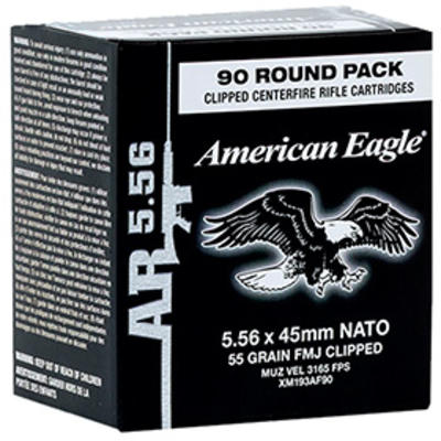 Federal Ammo American Eagle XM193 5.56x45mm (5.56