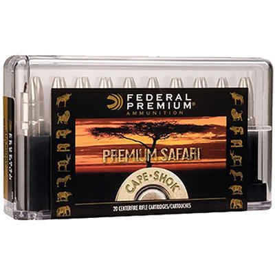 Federal Ammo Cape-Shok 416 Rigby Trophy Bonded 400