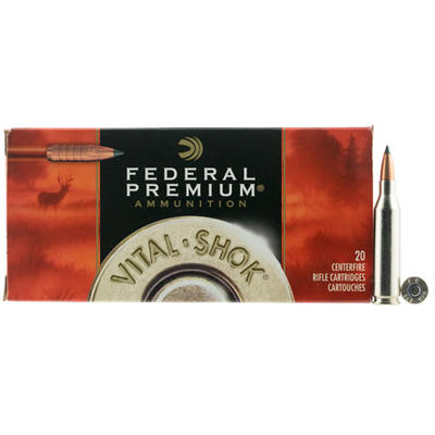 Federal Ammo Vital-Shok 7mm-08 Remington Nosler Ba