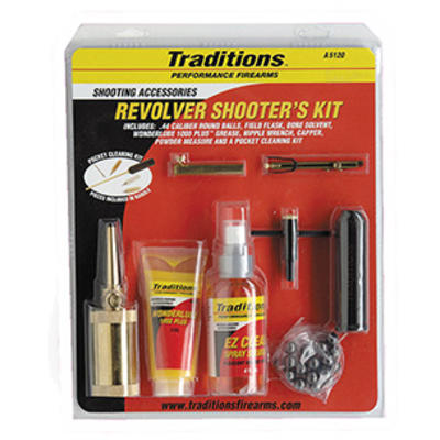 Traditions Cleaning Kits Sportsmans Revolver Kit S