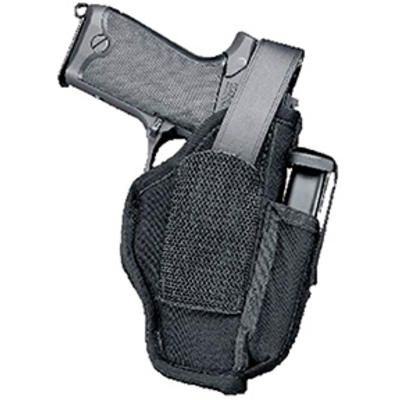 Uncle Mikes Hip Holster W/MAG Pouch ==== 16 Black