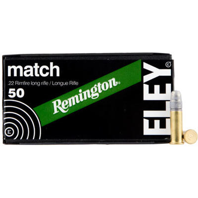 Remington Rimfire Ammo Eley Competition Match .22