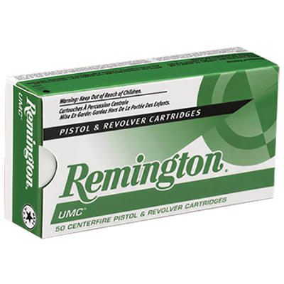 Remington Ammo UMC 9mm Metal Case 124 Grain 50 Rou
