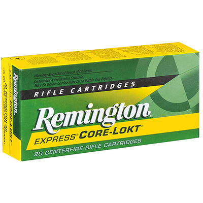 Remington Ammo Core-Lokt 6.5x55mm PSP 140 Grain 20