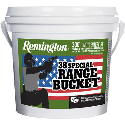 Remington Ammo UMC Range Bucket 38 Special 130 Gra