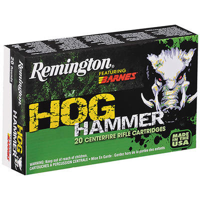 Remington Ammo Hog Hammer TSX Boat Tail 223 Reming