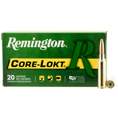 Remington Ammo Core-Lokt 6.5 Creedmoor 140 Grain P