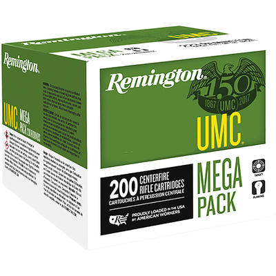 Remington Ammo UMC 300 Blackout 150 Grain FMJ 200