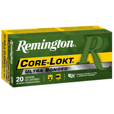 Remington Ammo Core-Lokt 223 Remington 62 Grain Co