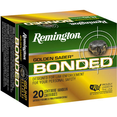 Remington Ammo Golden Saber Bonded 40 S&W 180